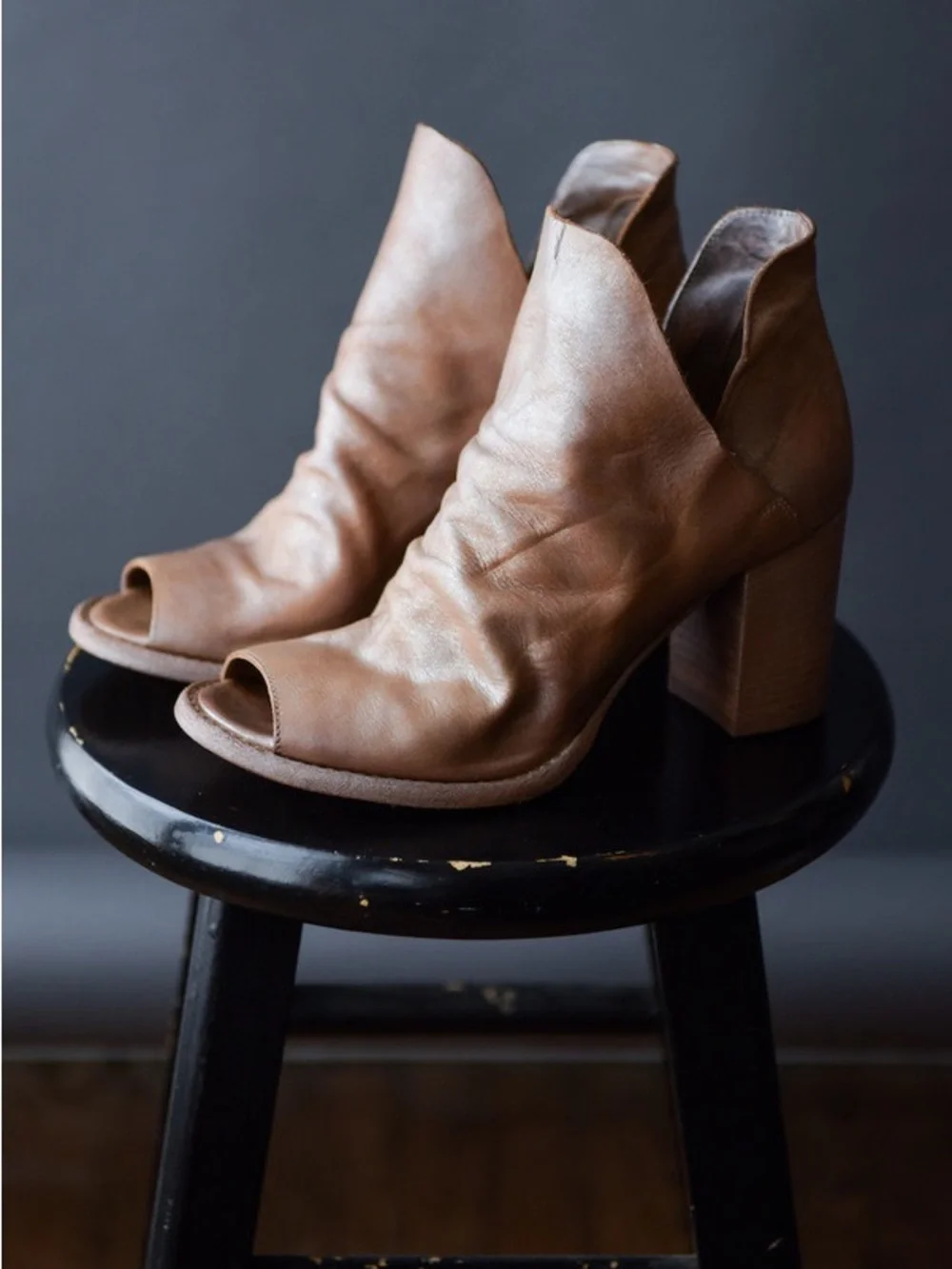 NWOB Officine Creative Devos 18 Open Toe‎ Boots.